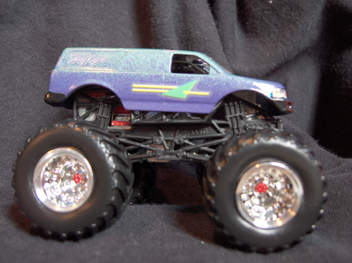Custom toy truck
